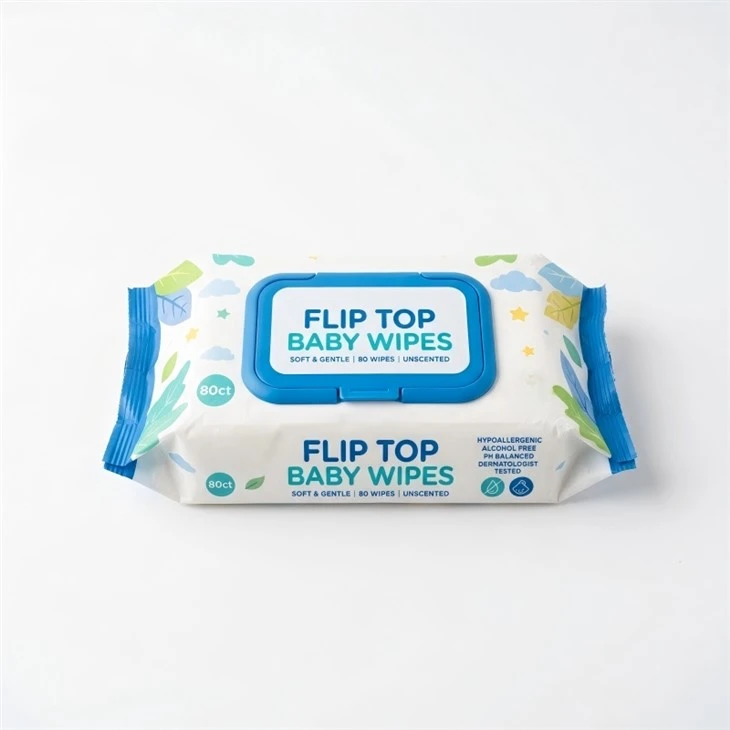 Flip Top Baby Wipes