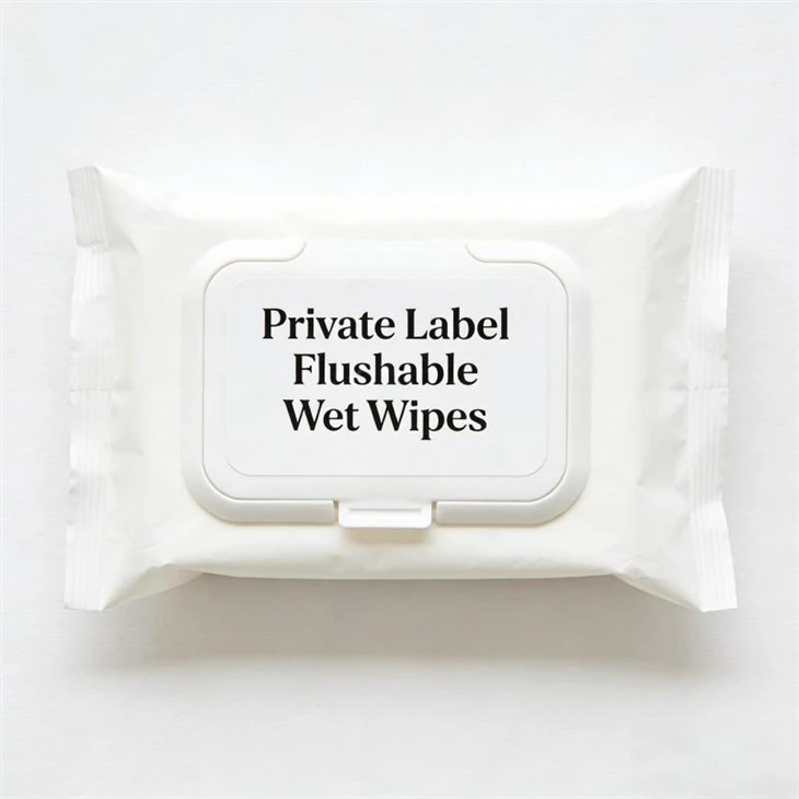 Private Label Flushable Wet Wipes