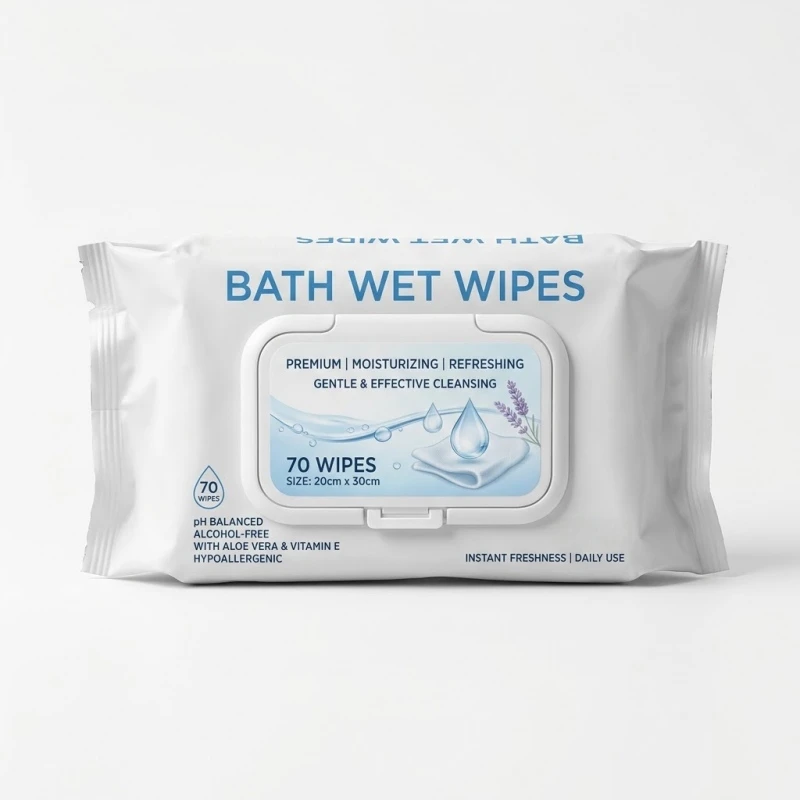 Bath Wet Wipes Bath Wet Wipes