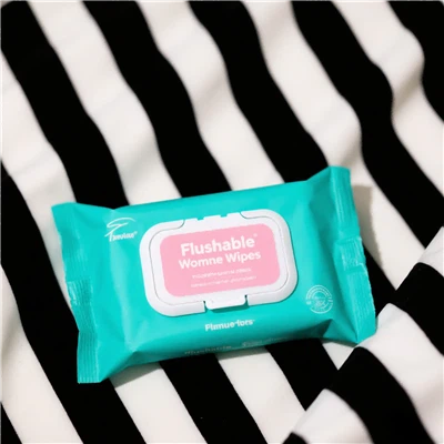 Flushable Feminine Wipes