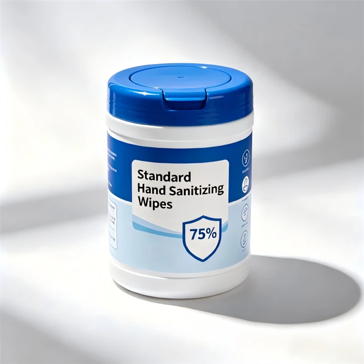 Standard Hand Sanitizing Wipes