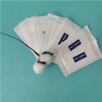 Cleaning Hand Aloe Vera Scented Single Packing Hotel Wipes